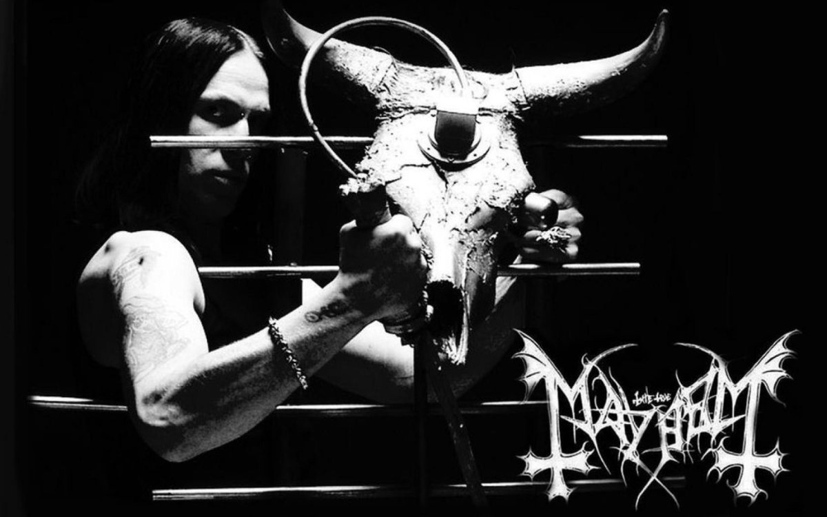 Mayhem группа Постер