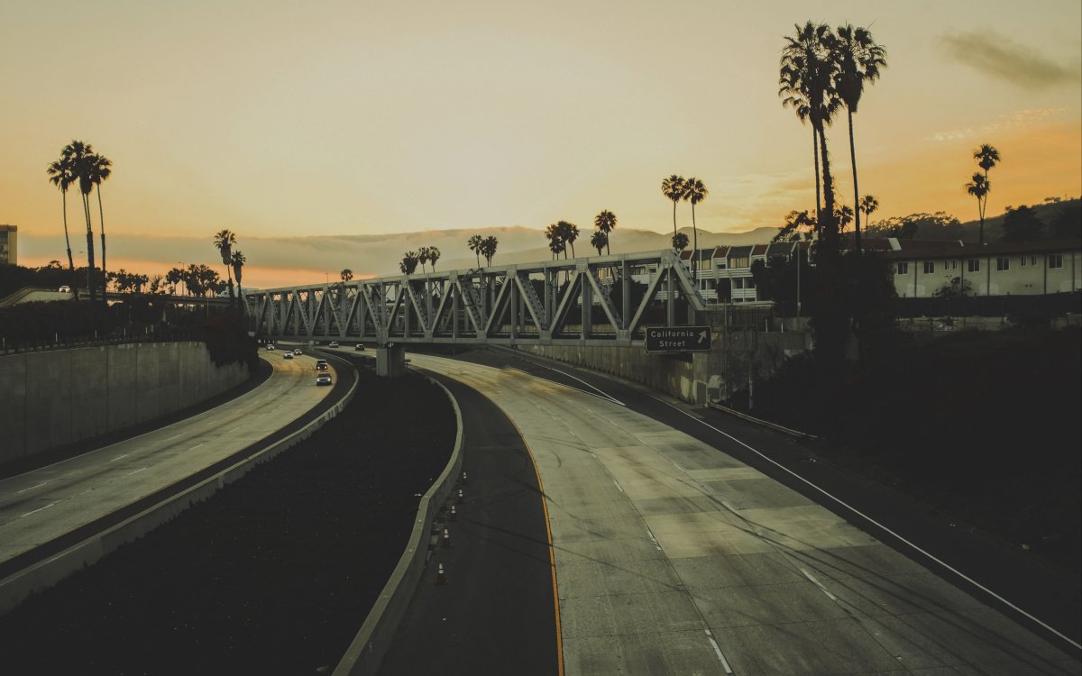 Лос-Анджелес Калифорния 4к