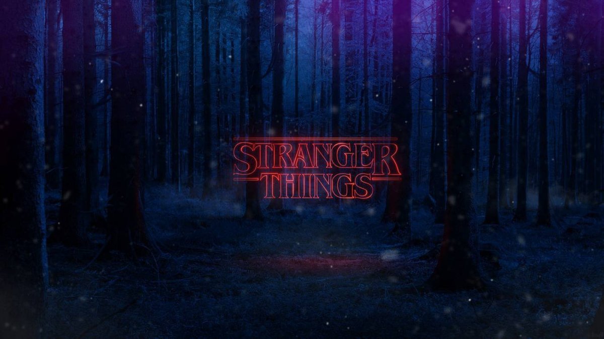 Постер stranger things 4k