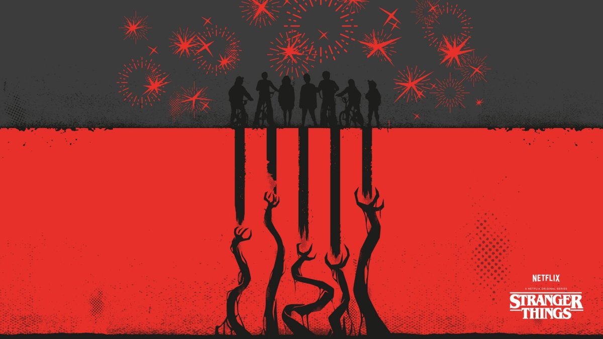 Очень странные дела фон