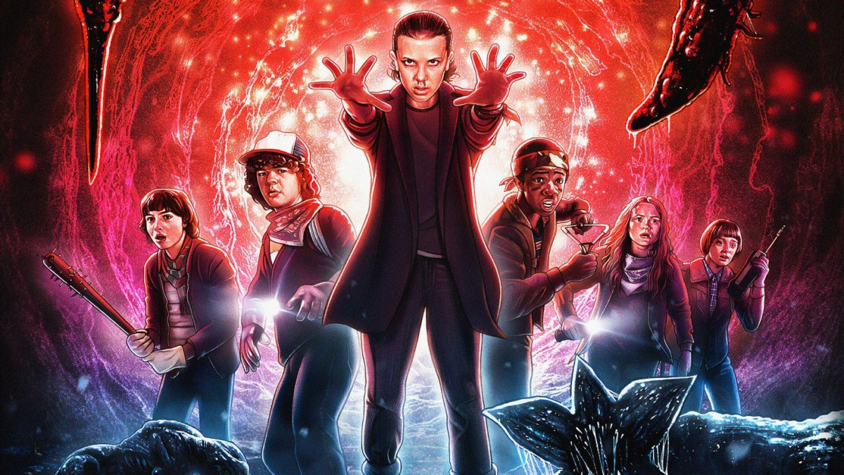 Stranger things 3 Постер