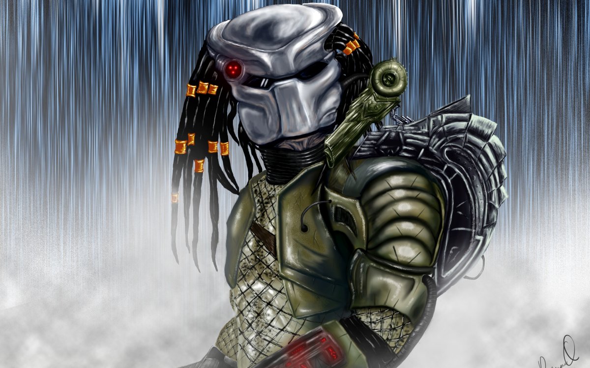 Животные на черном фоне