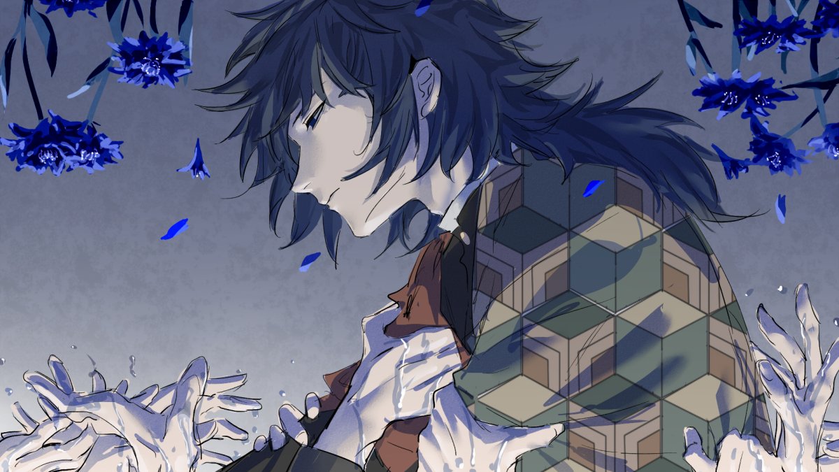 Аниме клинок рассекающий демонов Гию