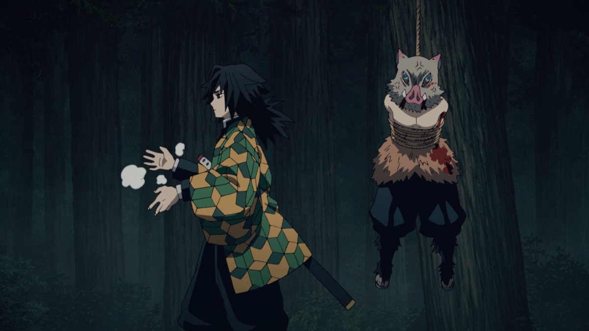 Клинок рассекающий демонов Томиока Гию