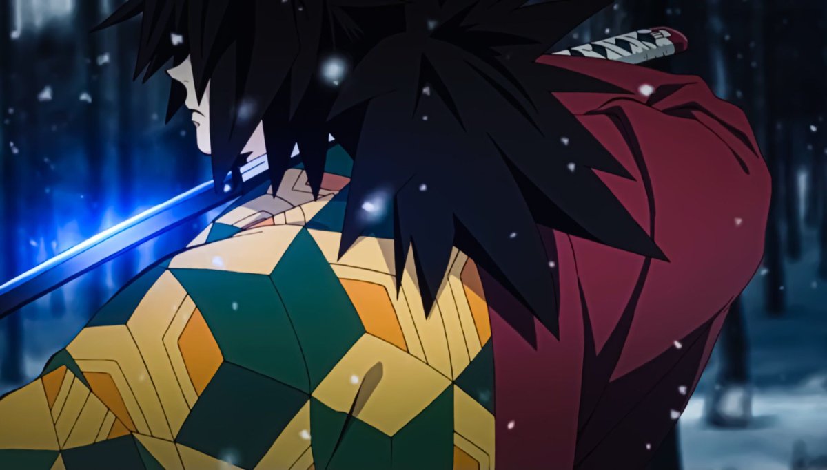 Аниме клинок рассекающий демонов Гию