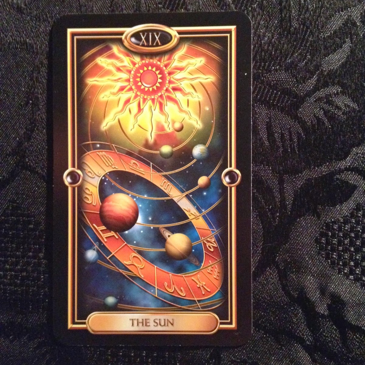 Солнце Таро Кроули