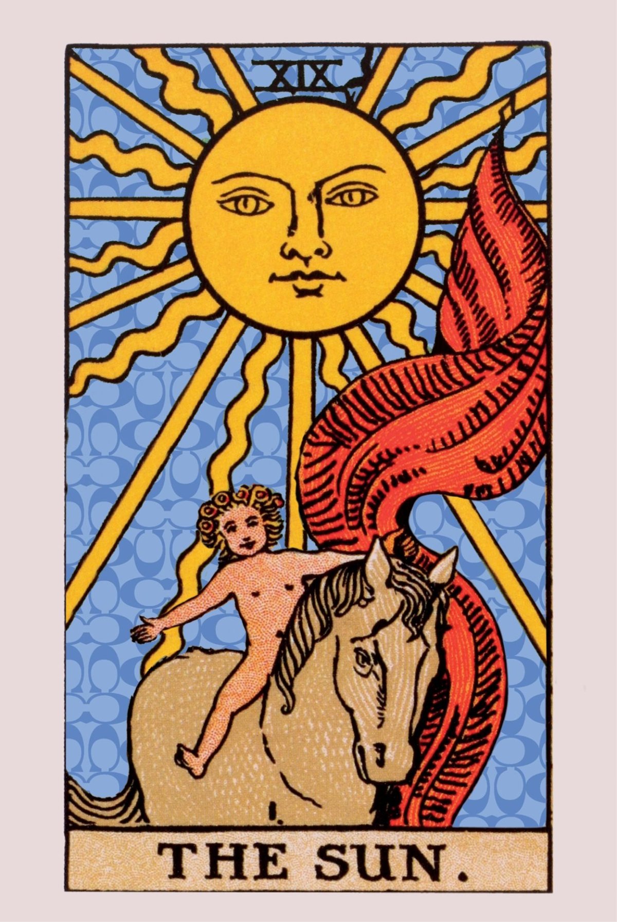 Аркан солнце Таро Уэйта