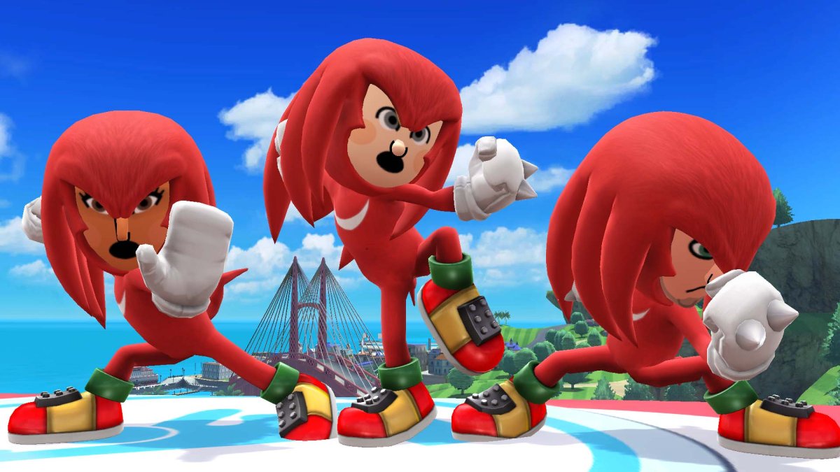 Соник супер НАКЛЗ