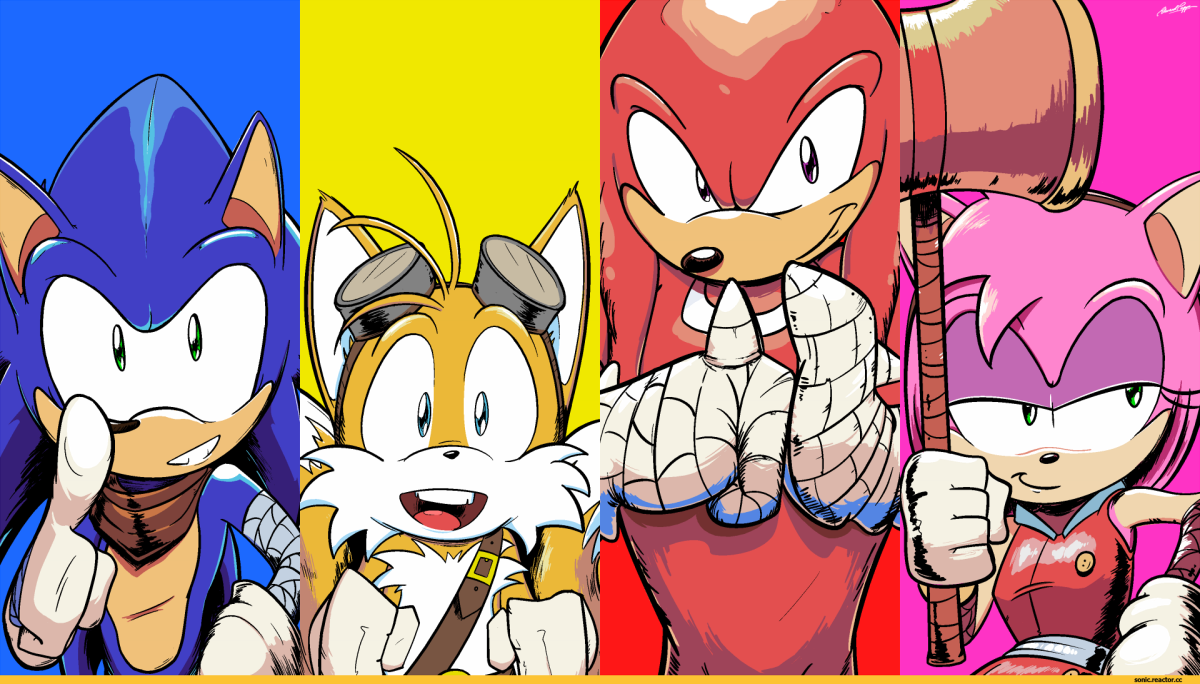 Соник бум НАКЛЗ И Эми