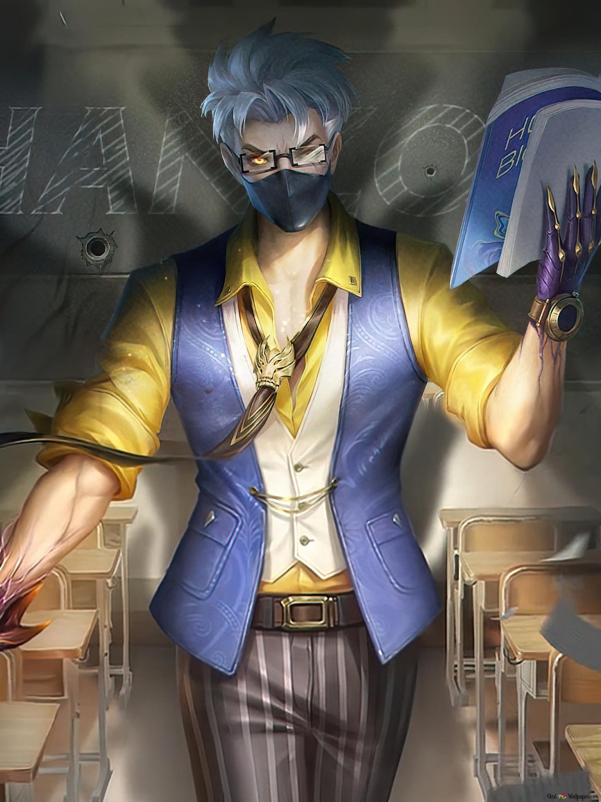 Ханзо арт mobile Legends