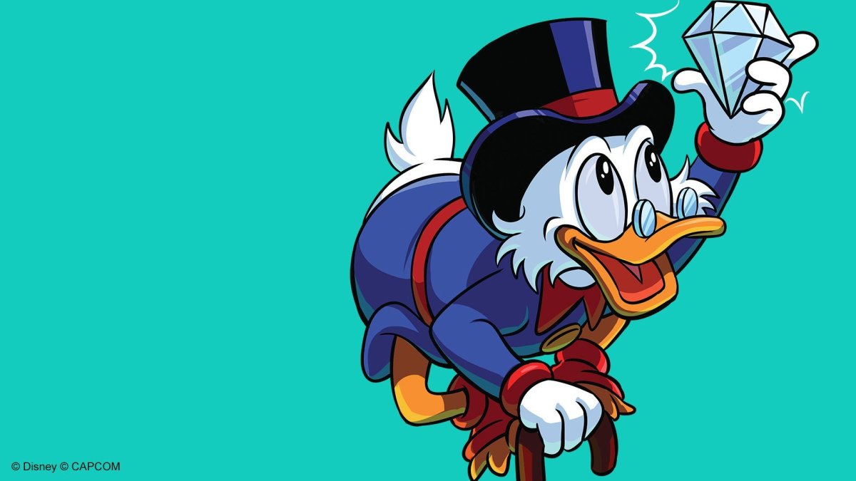 Скрудж макдак с бриллиантом