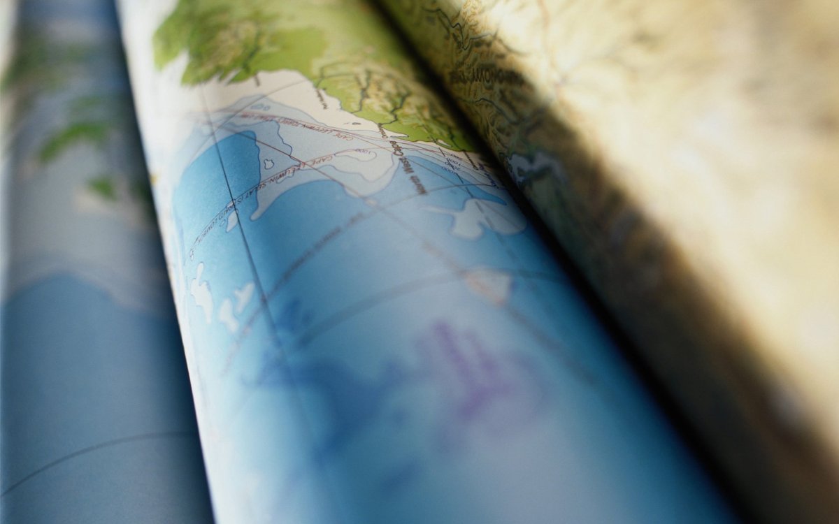 Географический фон для презентации