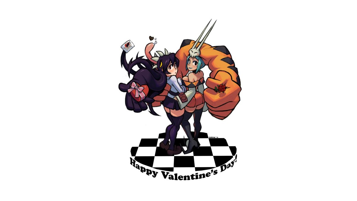 Валентайн Skullgirls обои