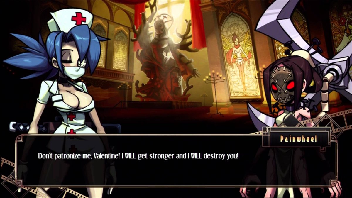 Skullgirls Valentine жадность убийцы