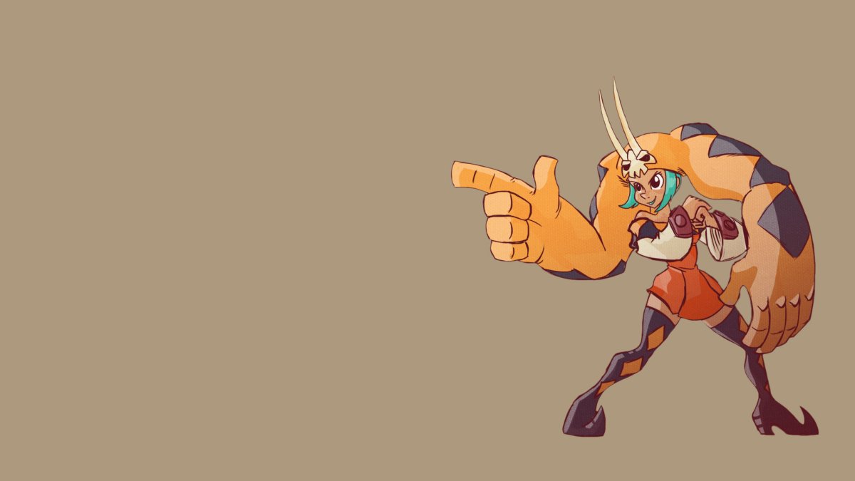 Skullgirls на рабочий стол