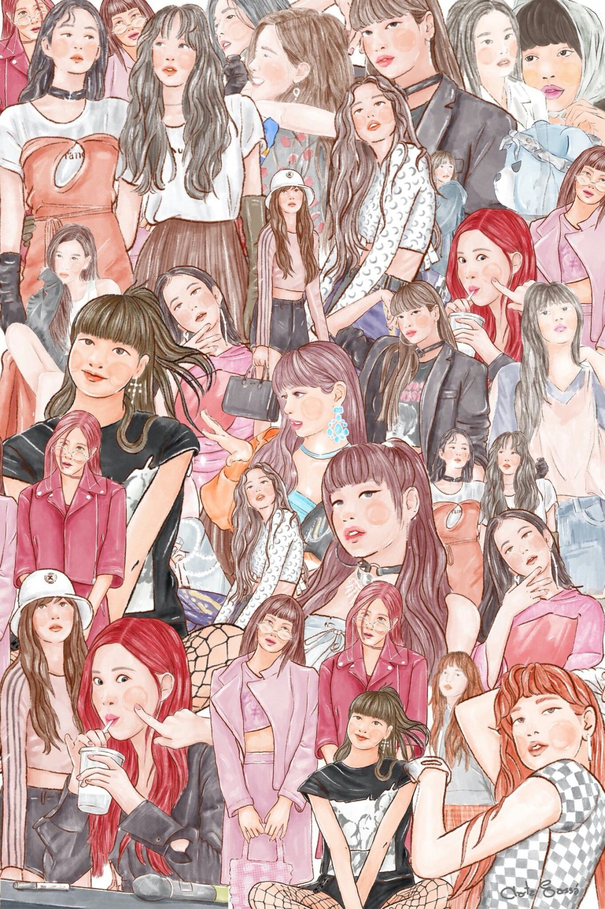 Стекающая краска