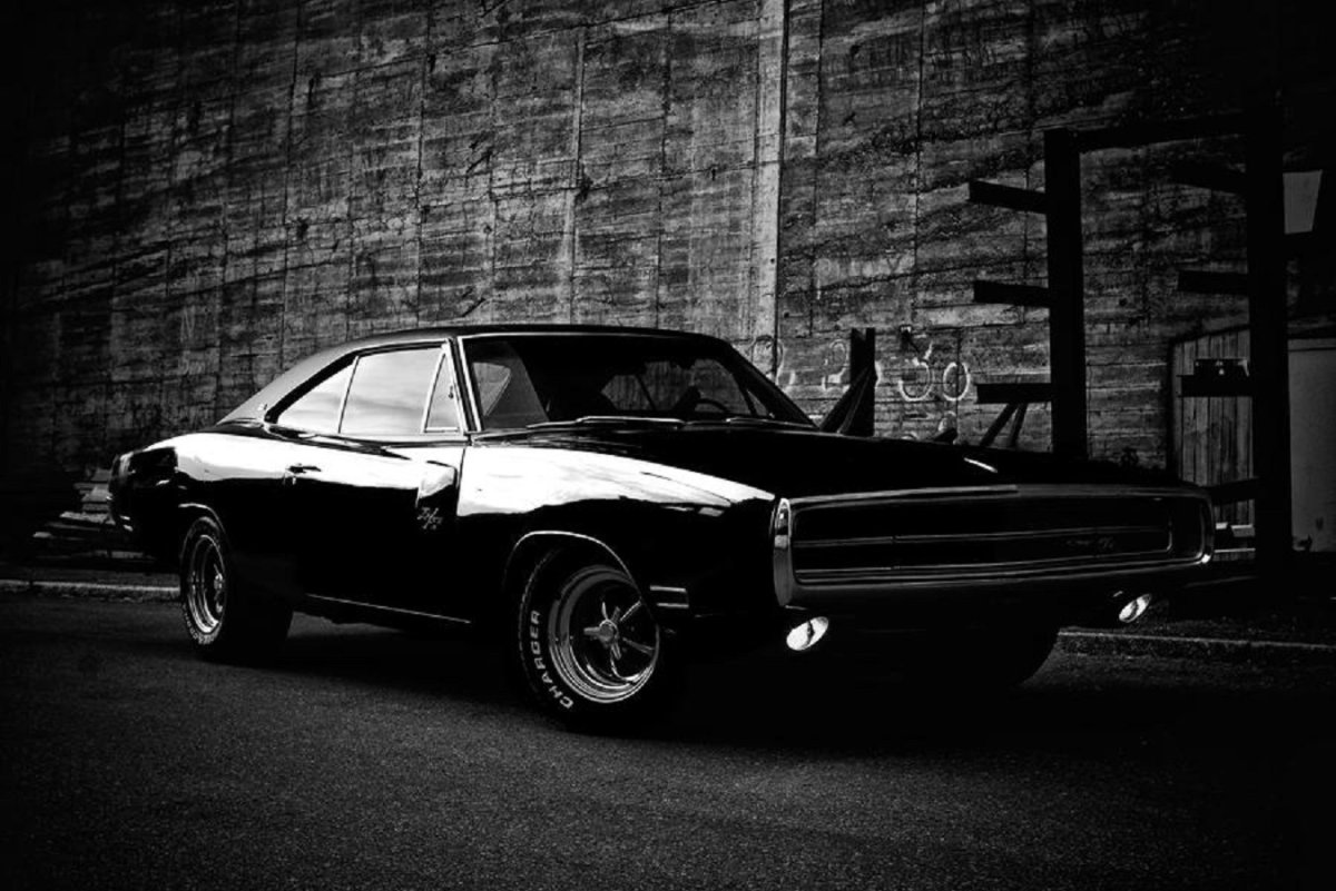 Додж Чарджер 1970 арт