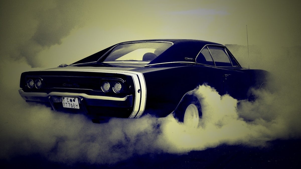 Додж Челленджер 1969 дрифт