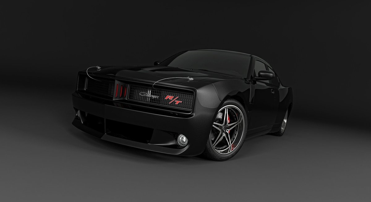 Dodge Charger черный