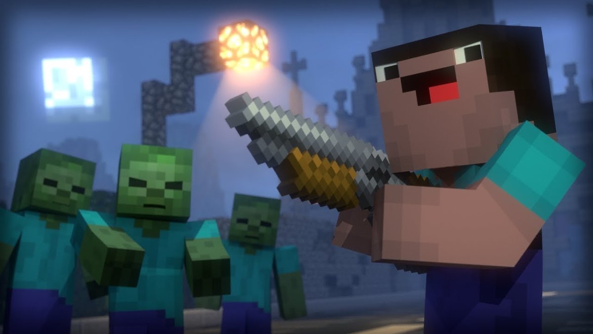 НУБИК В МАЙНКРАФТЕ зомби апокалипсис