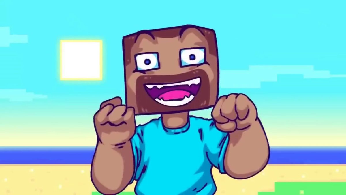 Майнкрафт мультик Стив