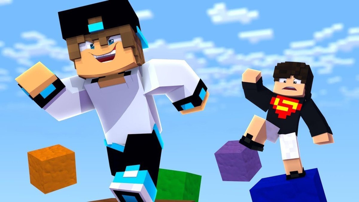 Картинки майнкрафт паркур