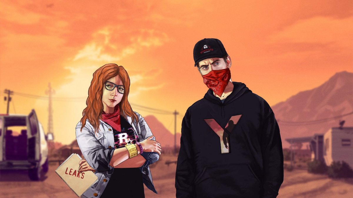 Обои в стиле GTA