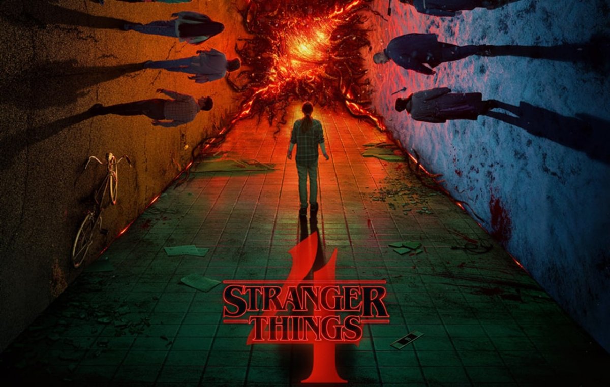 Stranger things 4 Постер