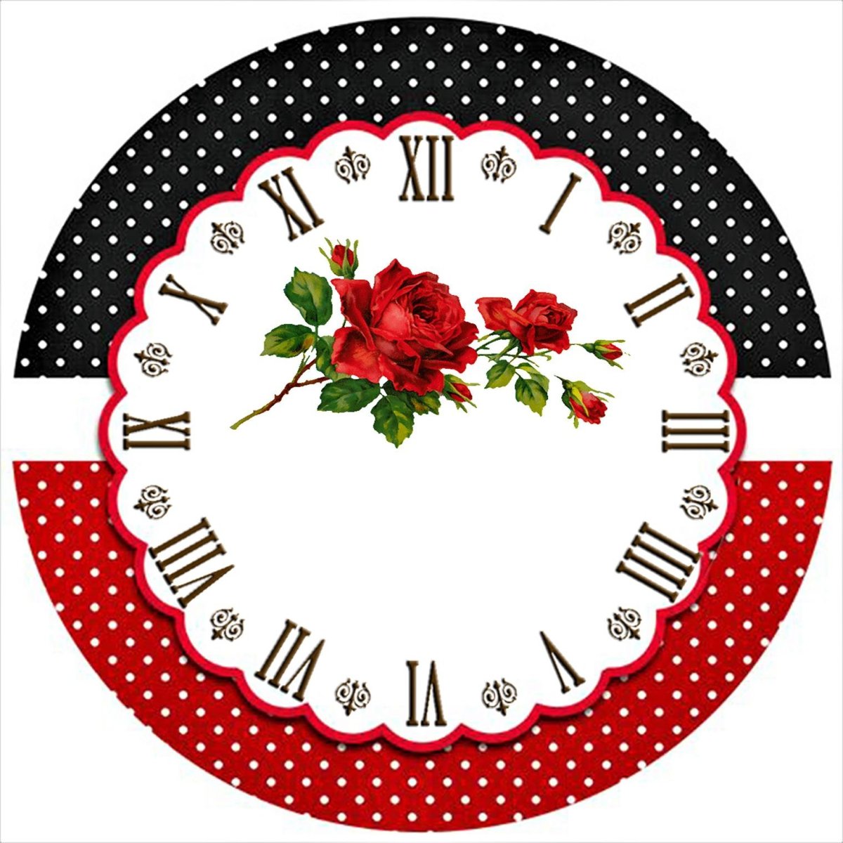 Циферблат круглый