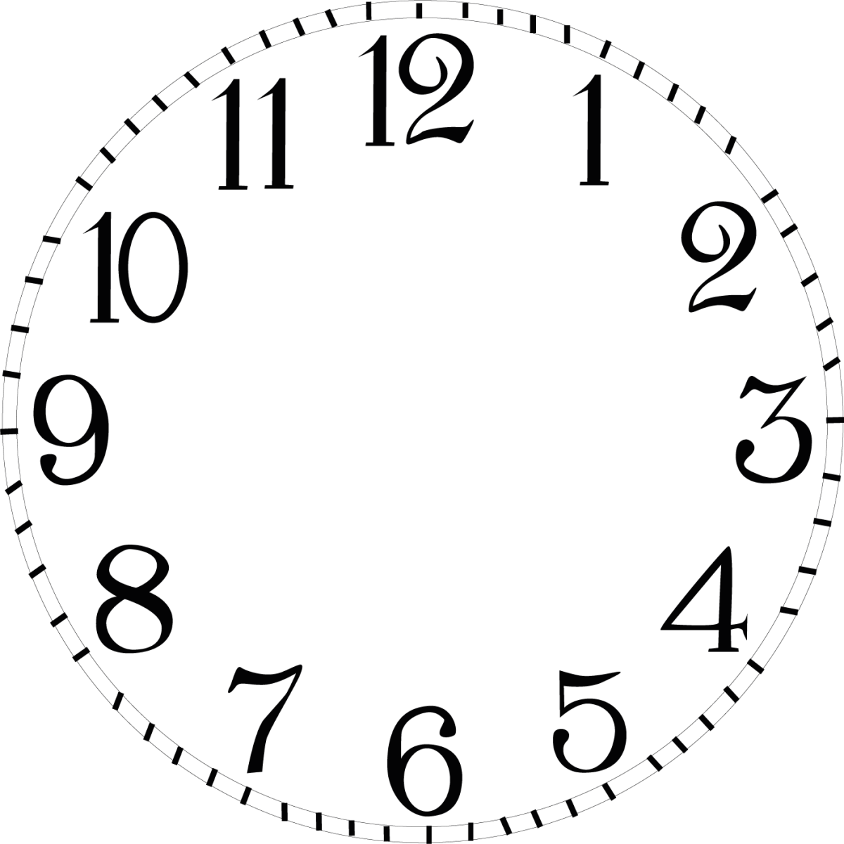 Часы без стрелок