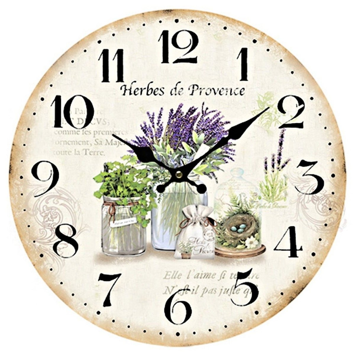 Циферблат в стиле Прованс