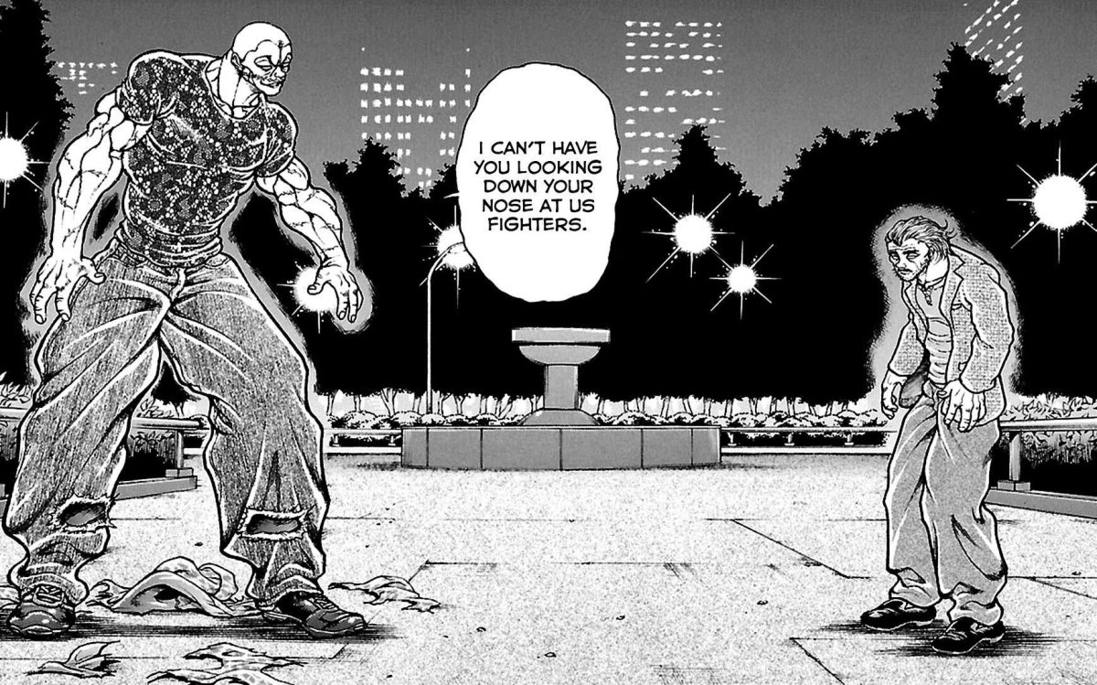 Джек Ханма против баки