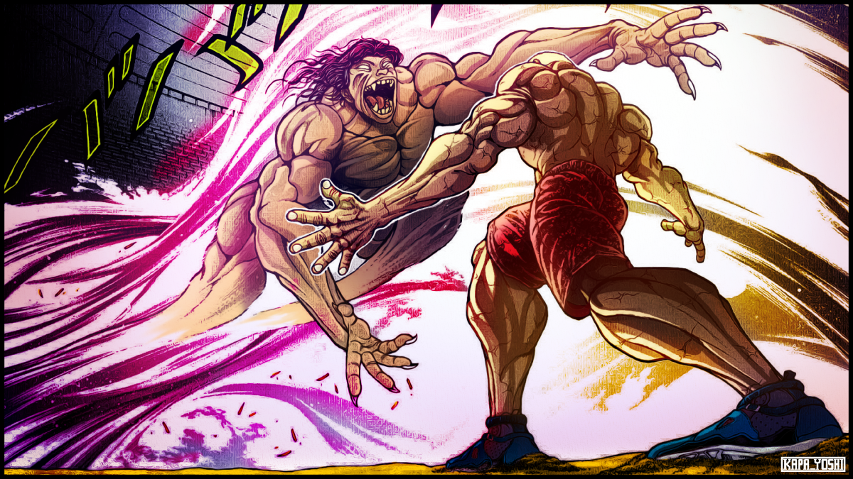 Ханма Юдзиро против баки