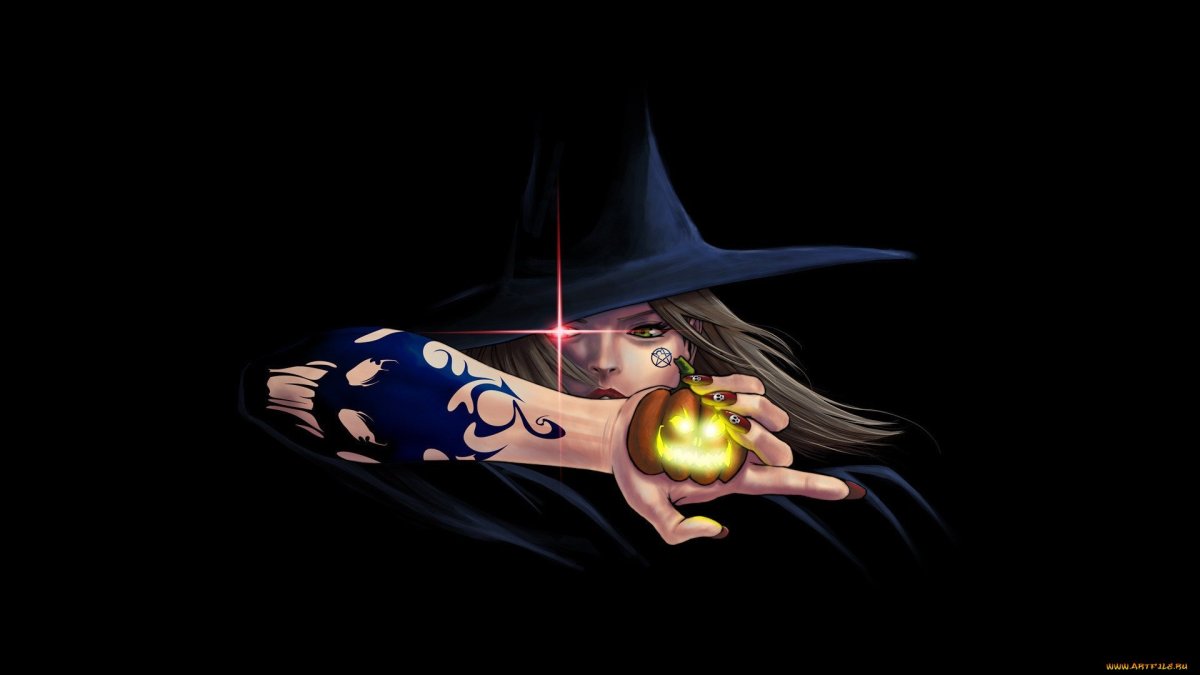Обои на рабочий стол ведьма
