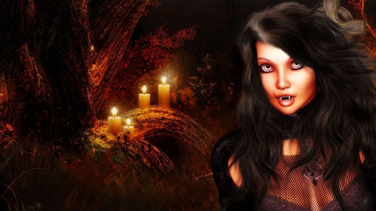 Красивая ведьма