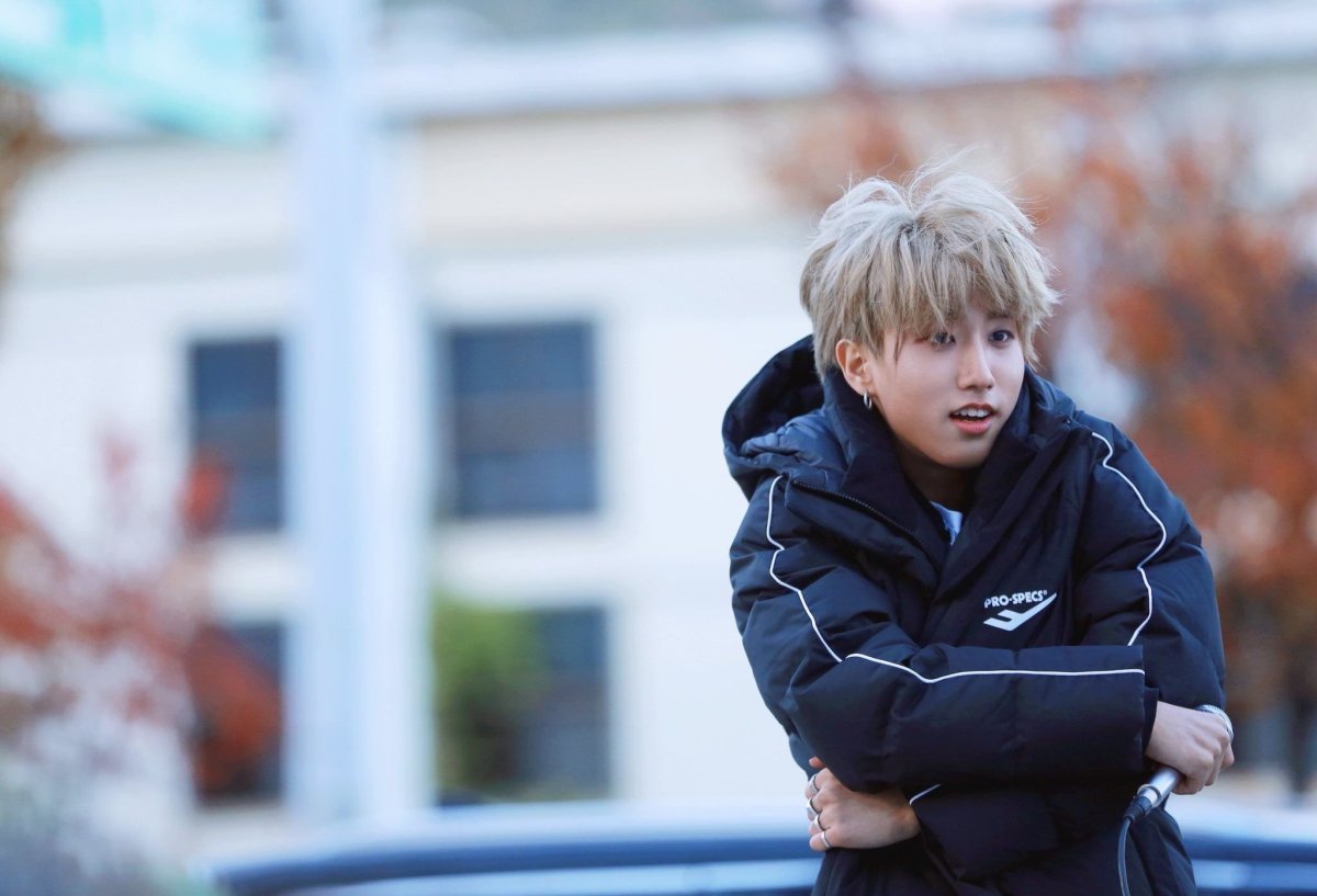 Хан Джисон зимой