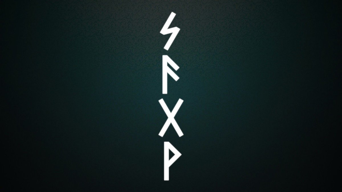 Руны на заставку