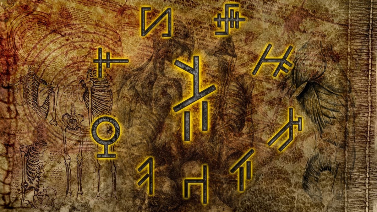 Славянские руны обои