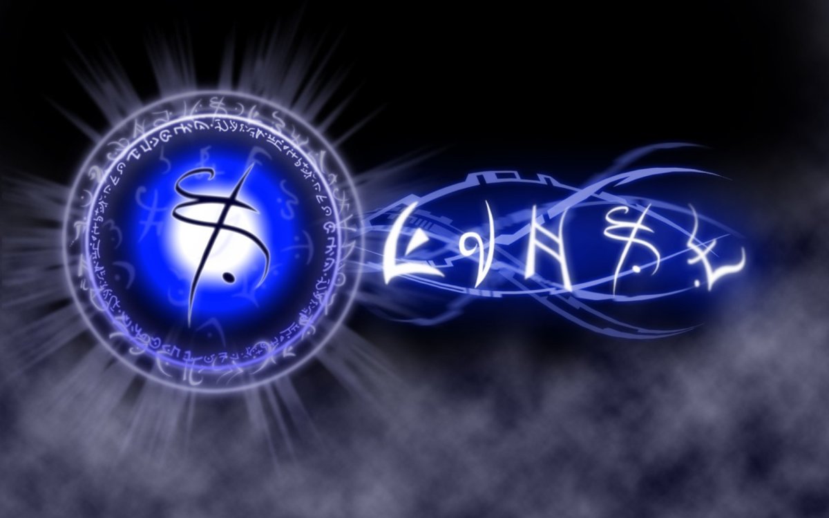 Магические руны на рабочий стол