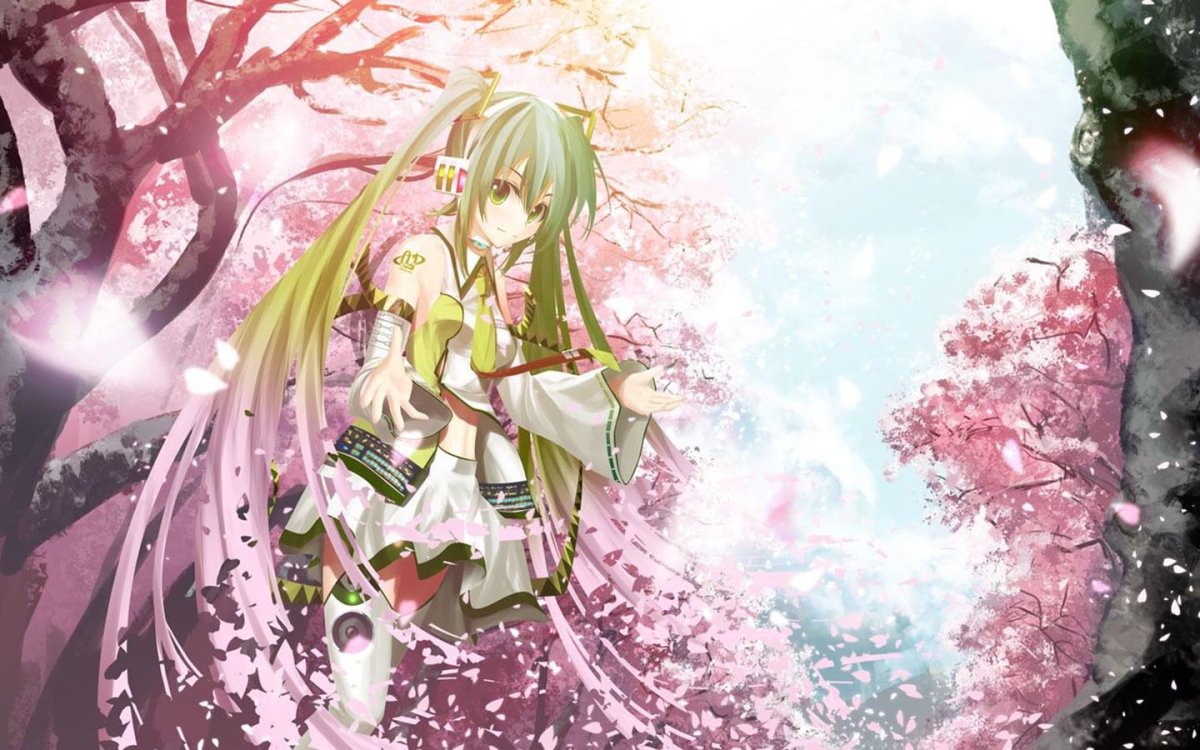 Хатсуне Мику Весенняя