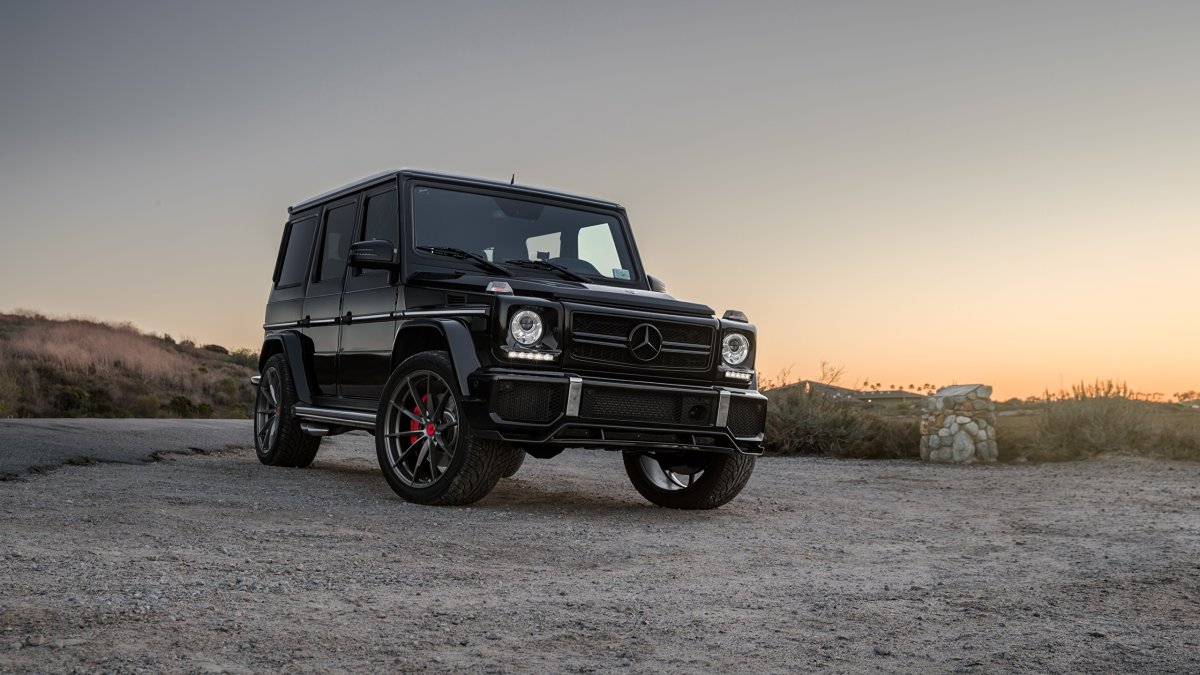 Mercedes g63 AMG чёрный