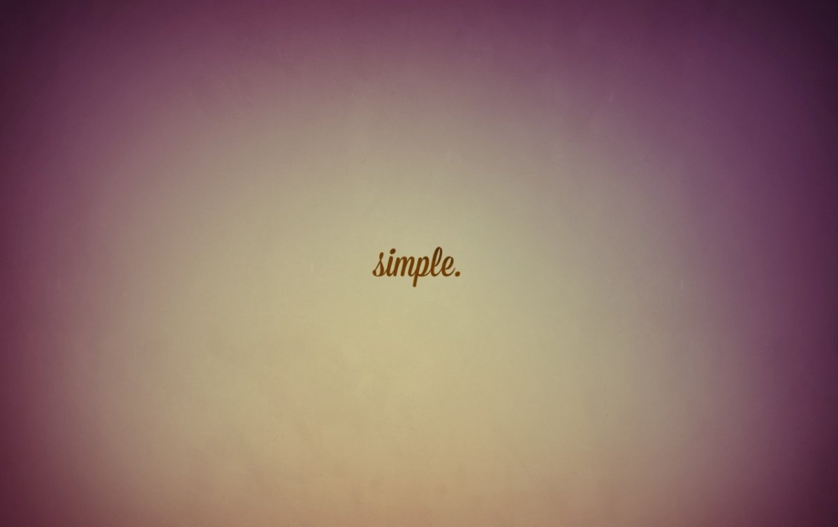 Обои simple