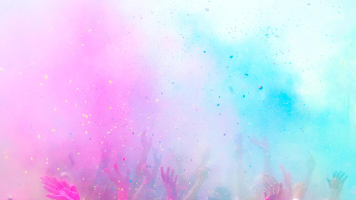 Фоны для презентаций розово-голубой бум