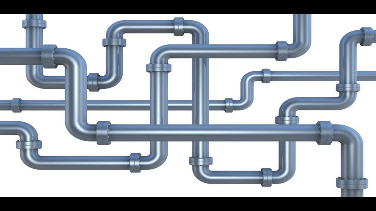 Газовые трубы металлические промышленные