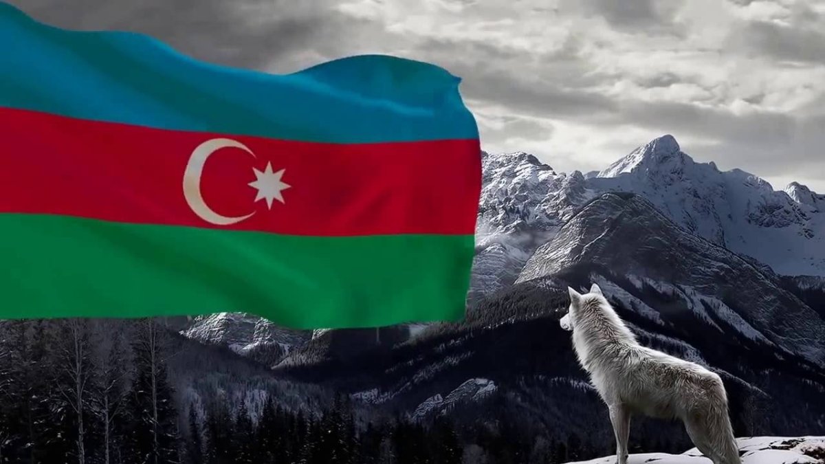 Азербайджан флаг Азербайджана
