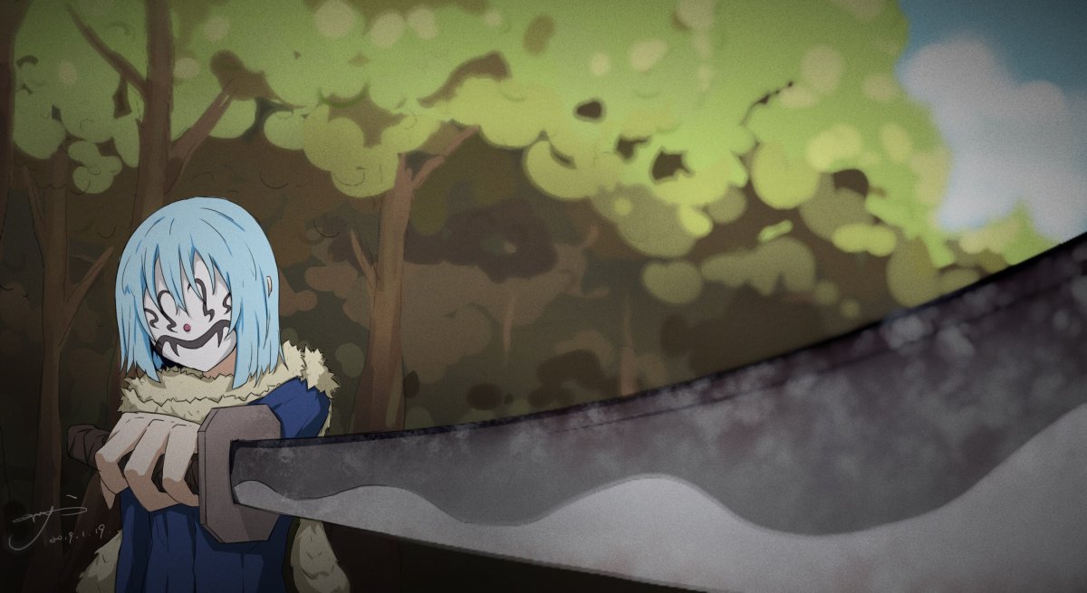 Римуру Темпест арт князь тьмы