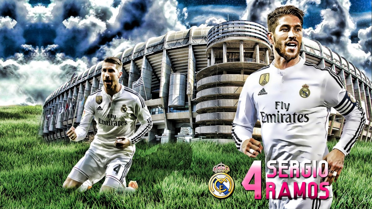 Реал Мадрид обои Серхио Рамоса