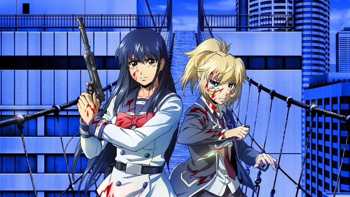 Микаса Аккерман с оружием