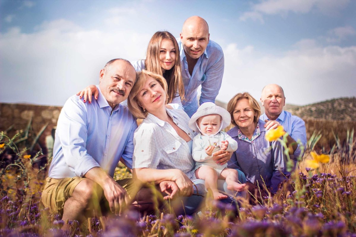 Счастлива ЯЕСМЬЯ на природе