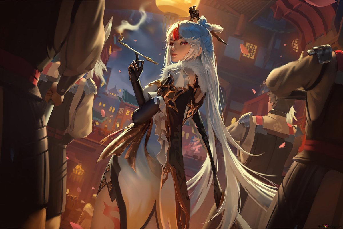 Геншин Импакт нин Гуан арты